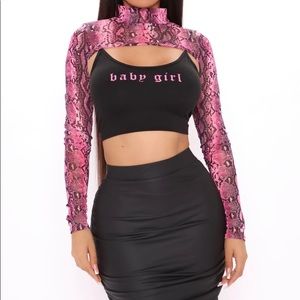 2 piece top mesh long sleeve breathable fun top.